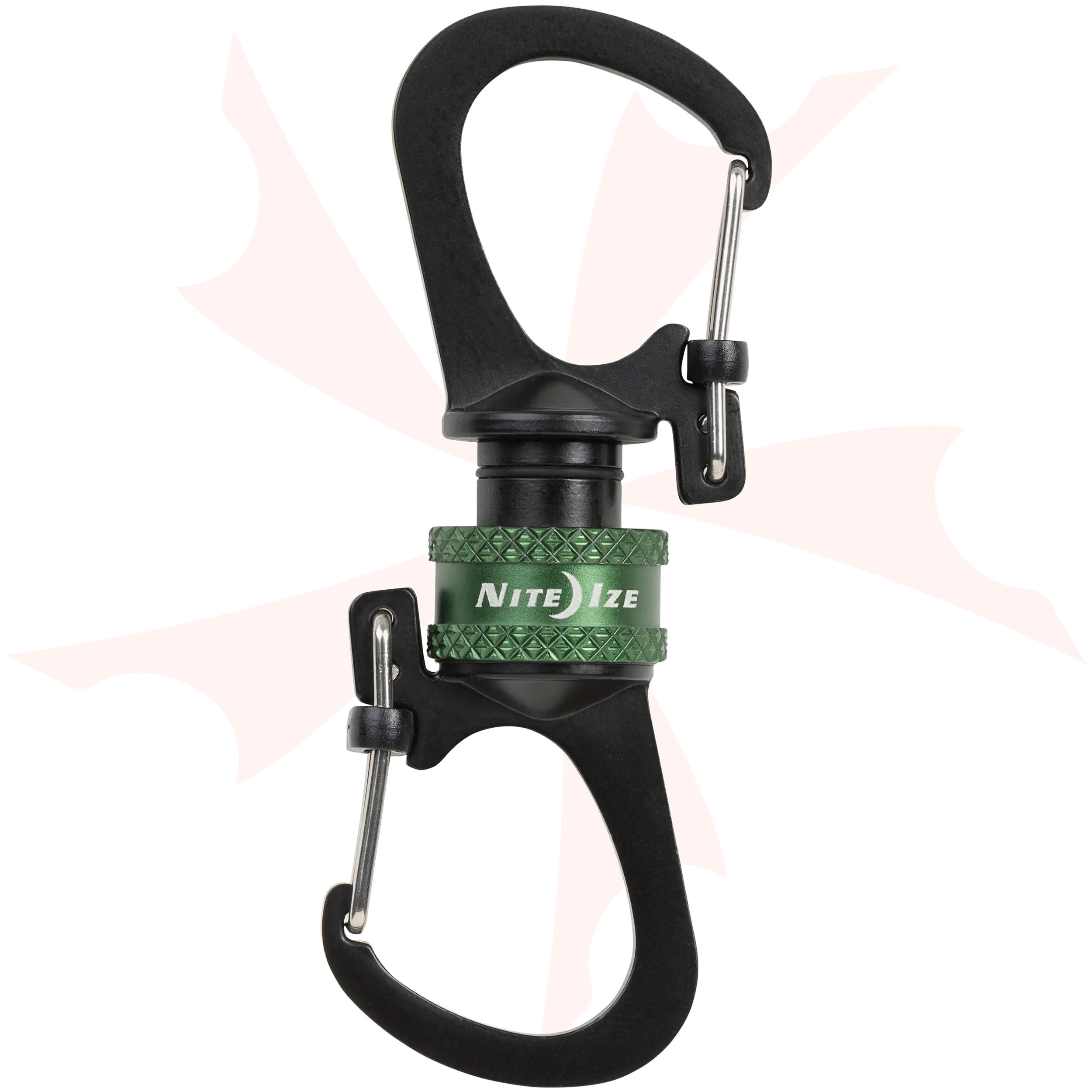 Leadjoy Saber Plus Magic Cap No2付 開封済み Nite Ize SlideLock 360° Magnetic Locking Dual Carabiner, Olive