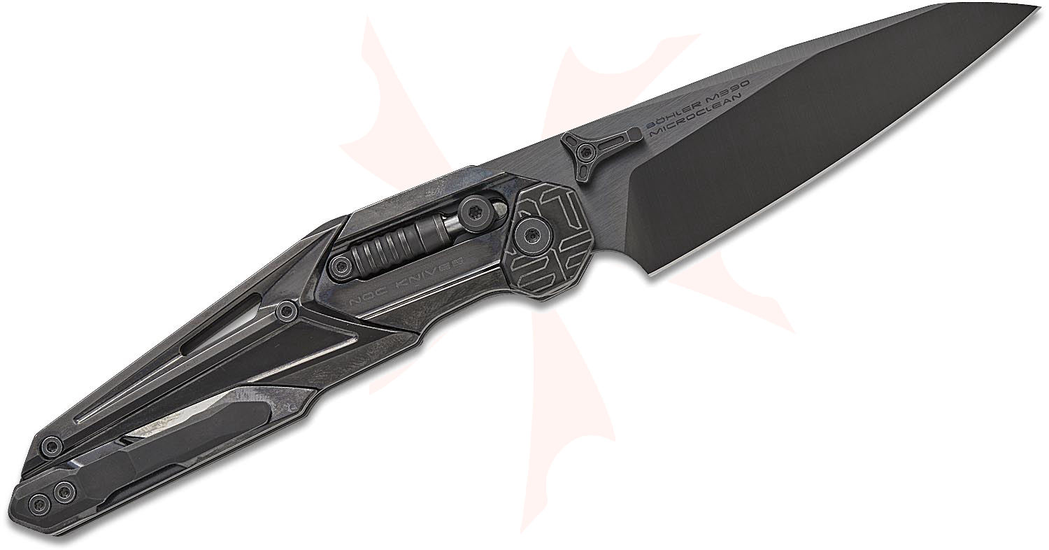 NOC Knives MT-33 Crossbar Lock Front Flipper Knife 3.55