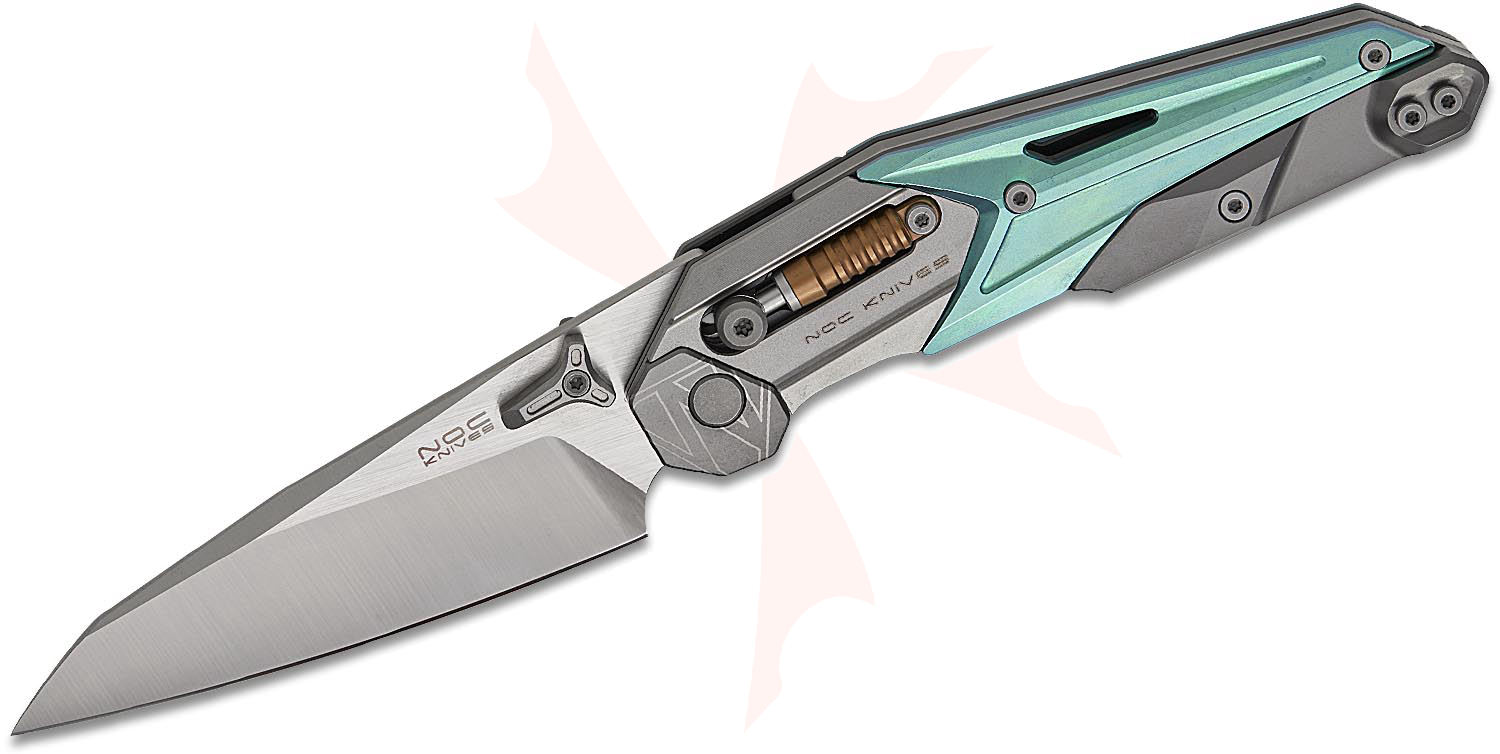NOC Knives MT-33 Crossbar Lock Front Flipper Knife 3.55