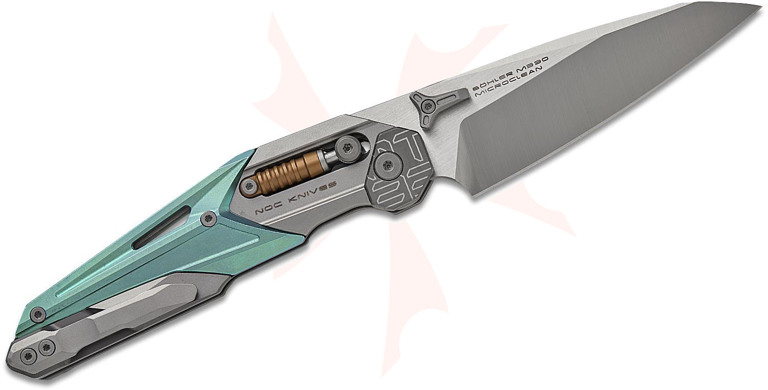 NOC Knives MT-33 Crossbar Lock Front Flipper Knife 3.55