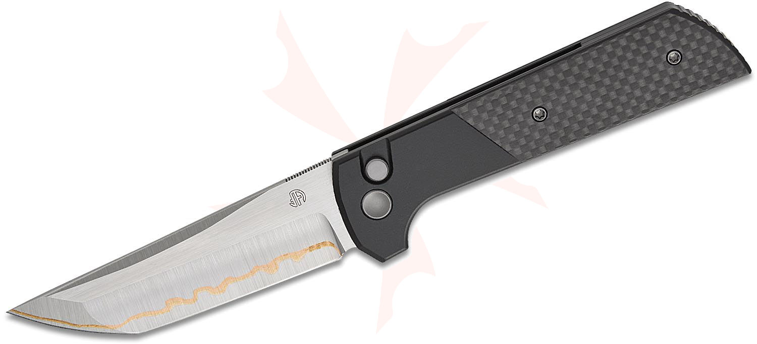 North Mountain Blade Chop 2 Button Lock Flipper Knife 3.5