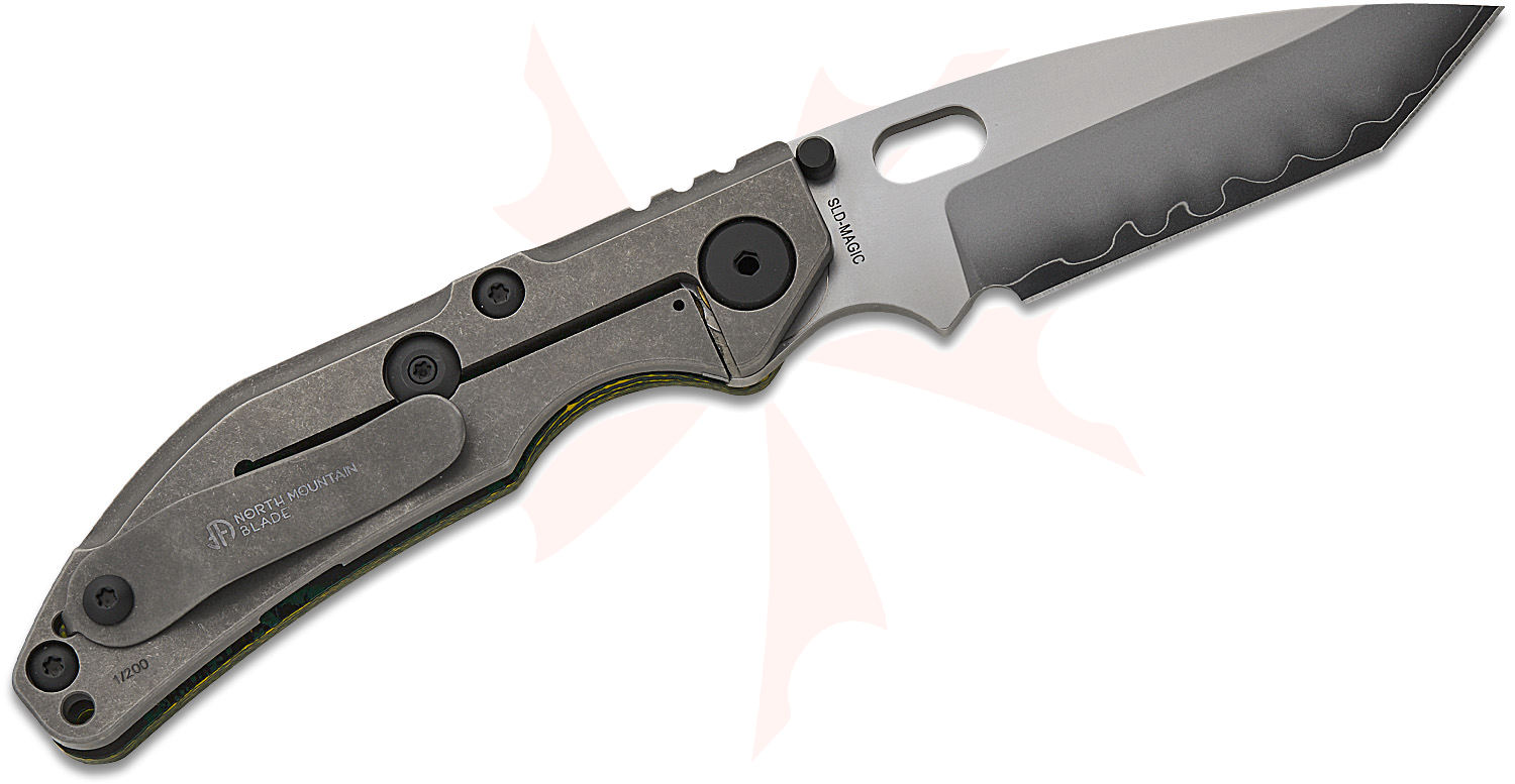 North Mountain Blade Duane Dwyer BBNM Frame Lock Folding Knife