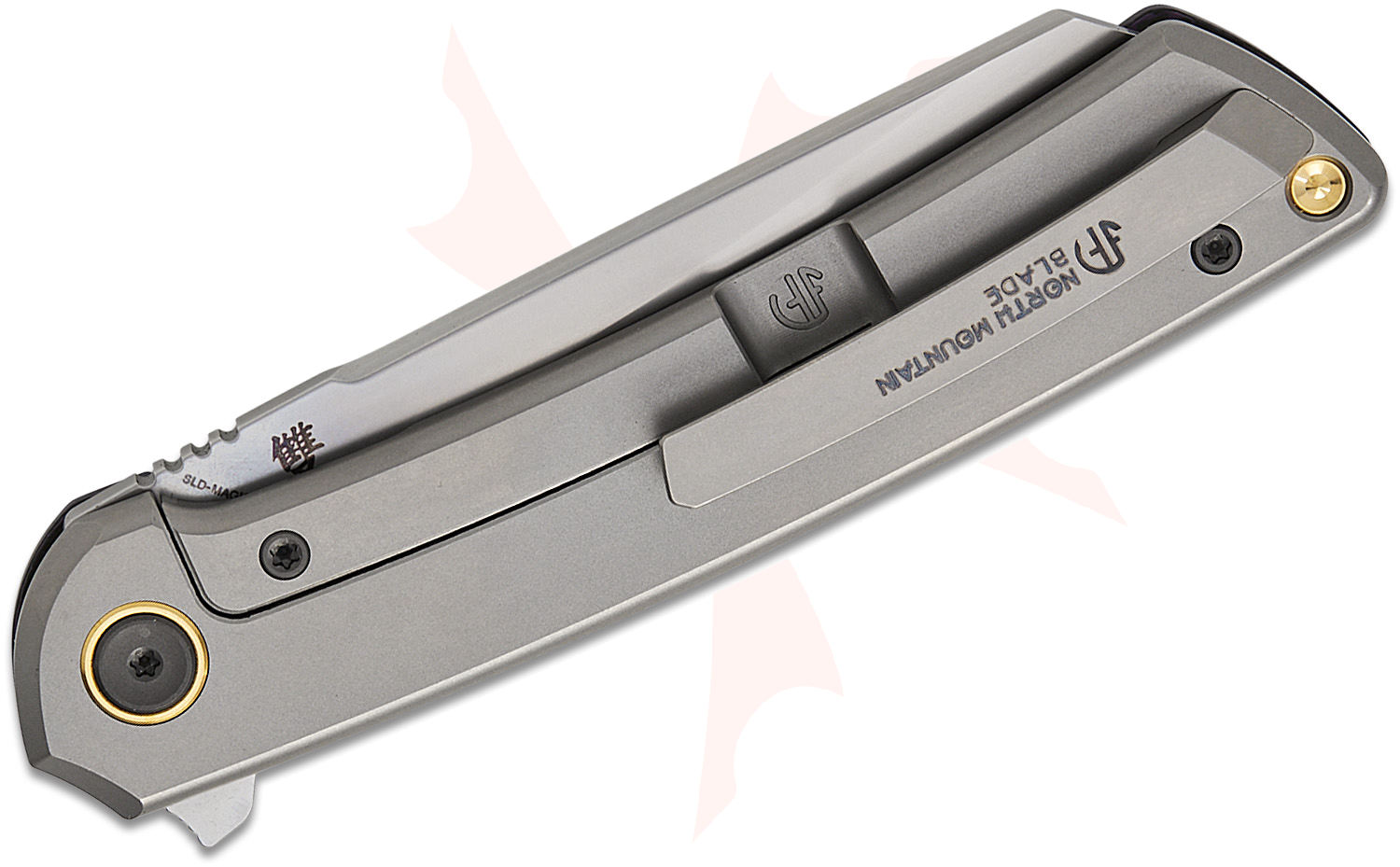 North Mountain Blade Echo Frame Lock Flipper Knife 3.5