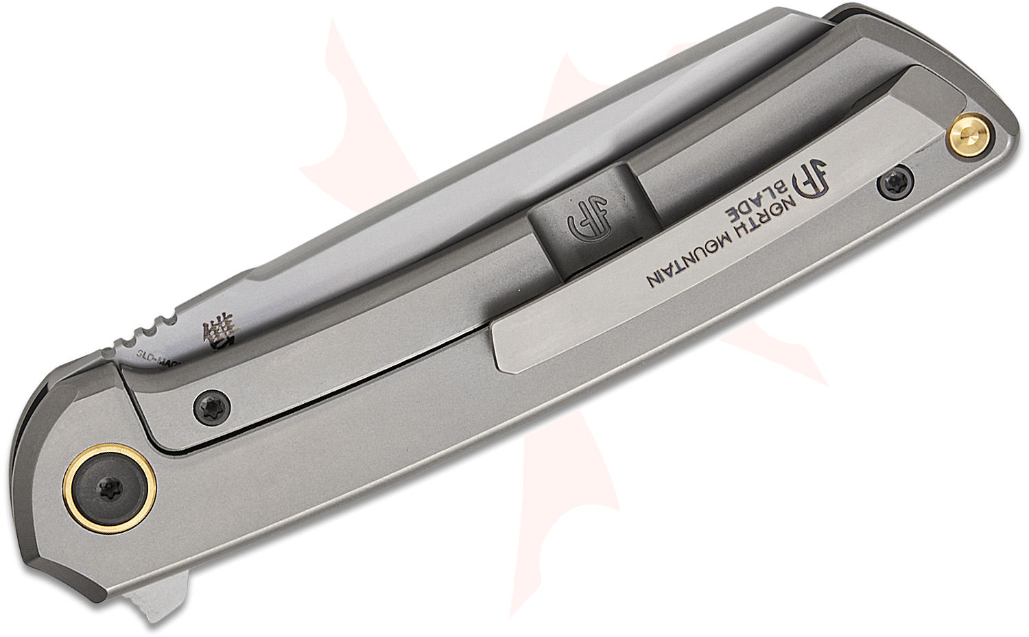 North Mountain Blade Echo Frame Lock Flipper Knife 3.5
