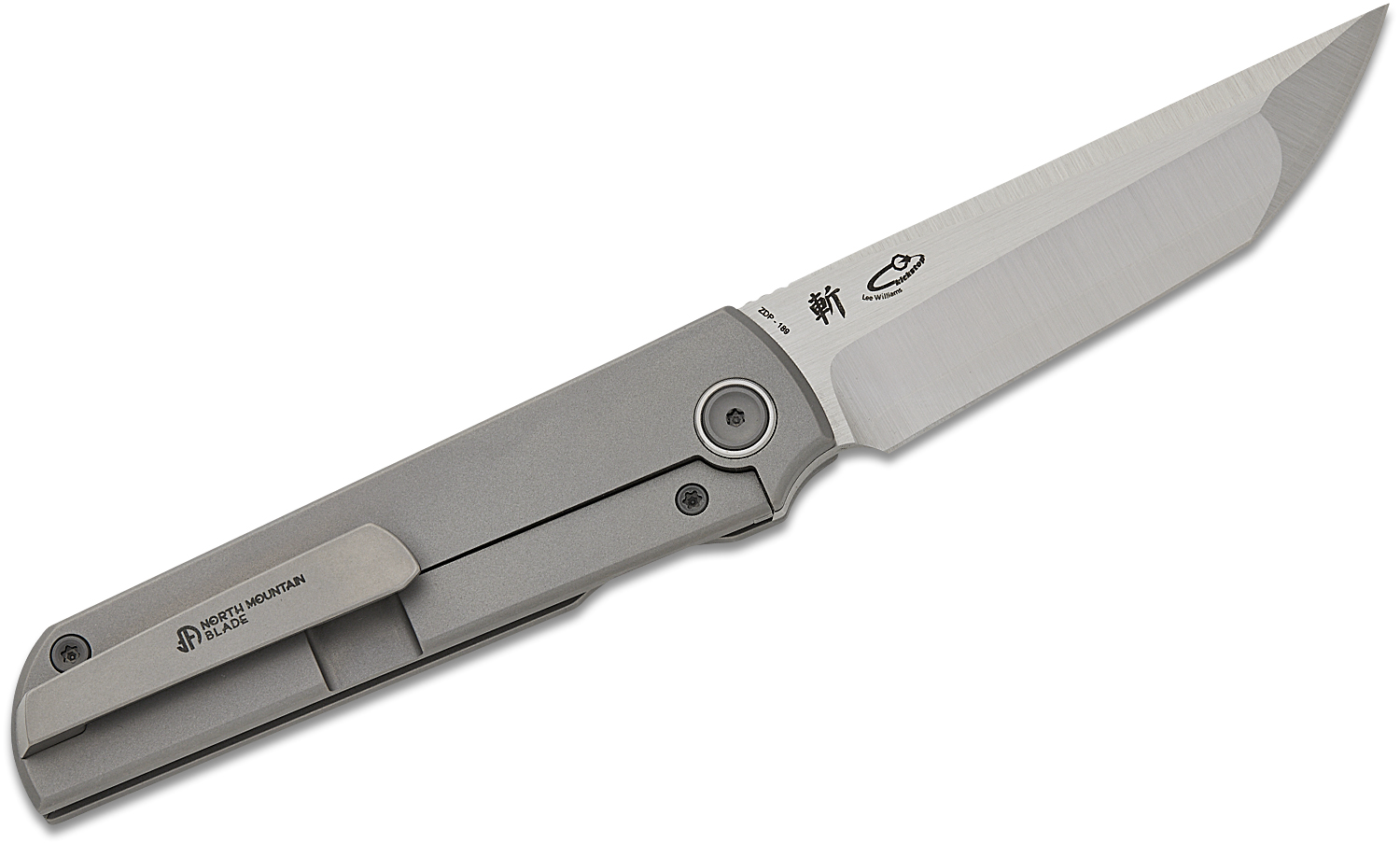 North Mountain Blade KickStop Chop Frame Lock Flipper Knife