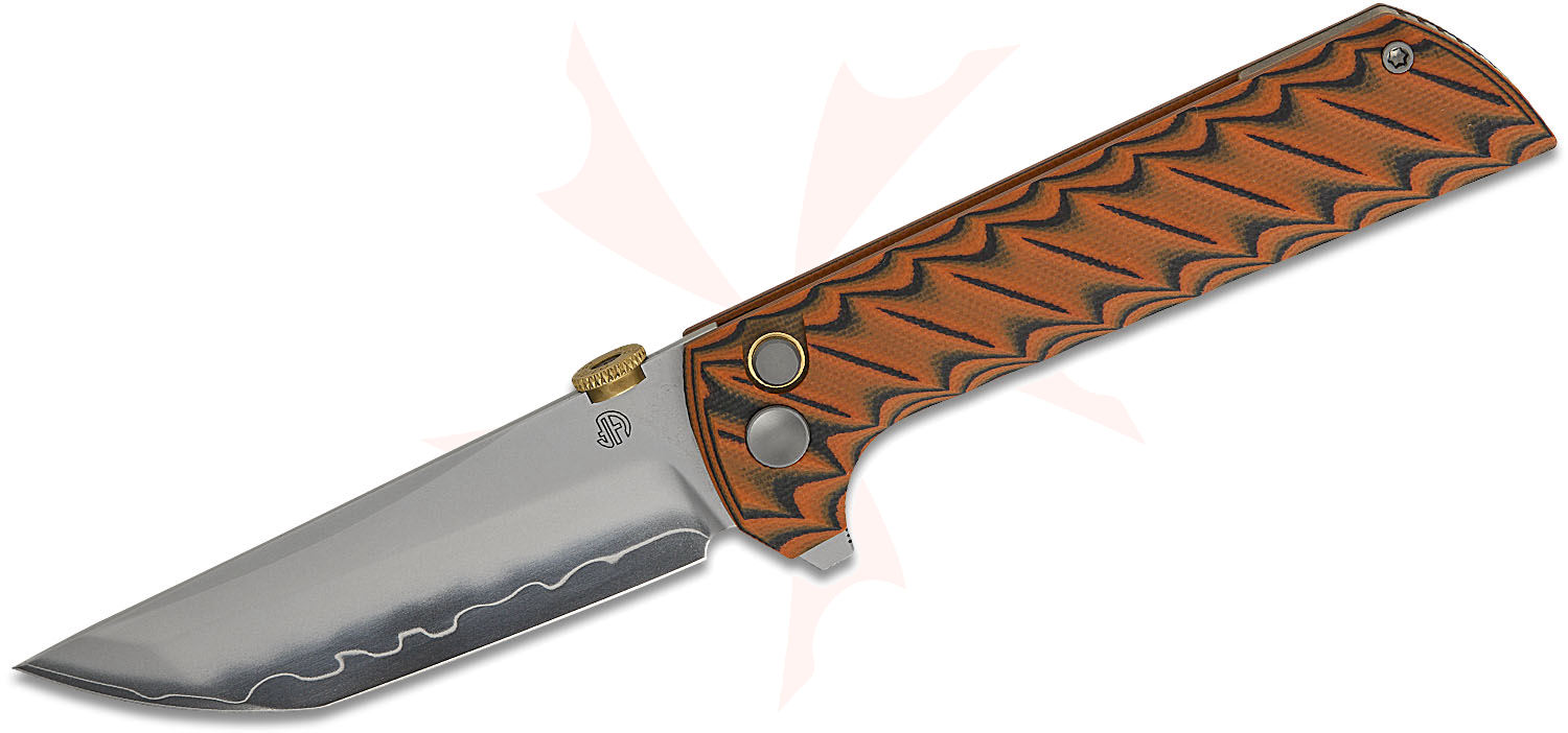 North Mountain Blade Chop 2 Button Lock Flipper Knife 3.5