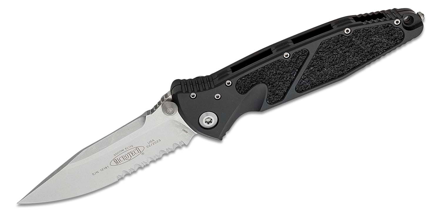 Microtech 160-11 Socom Elite Manual Folding Knife 4.05