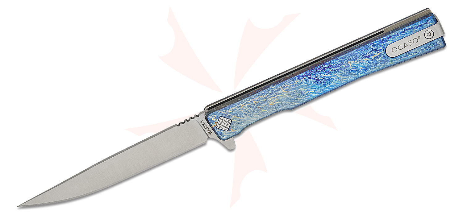 Ocaso Knives Demko 10DBS Solstice Executive Flipper Knife 3.5