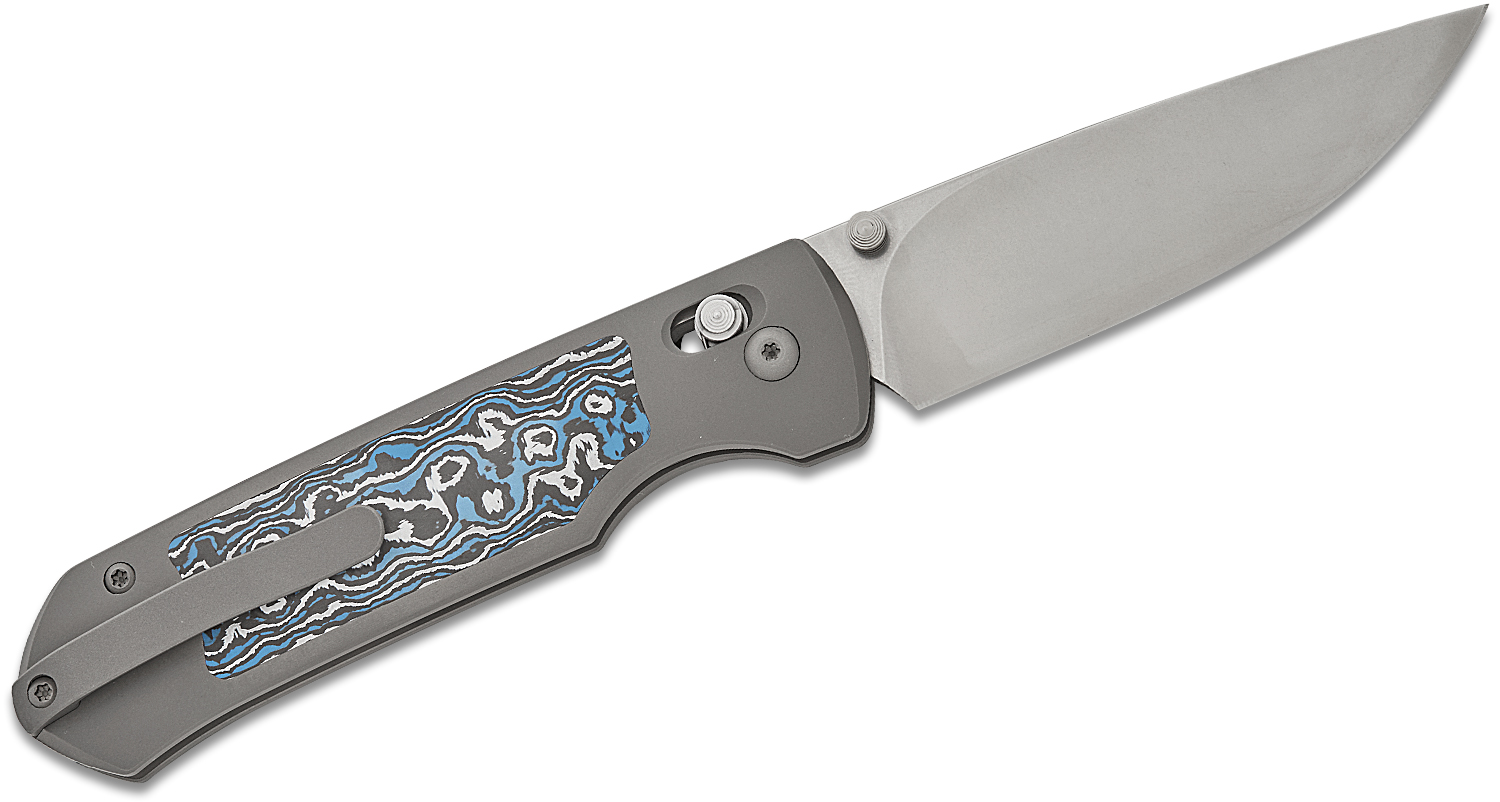 Ohlone Knives Goat AXL V2 Crossbar Lock Folding Knife 3.5" Elmax