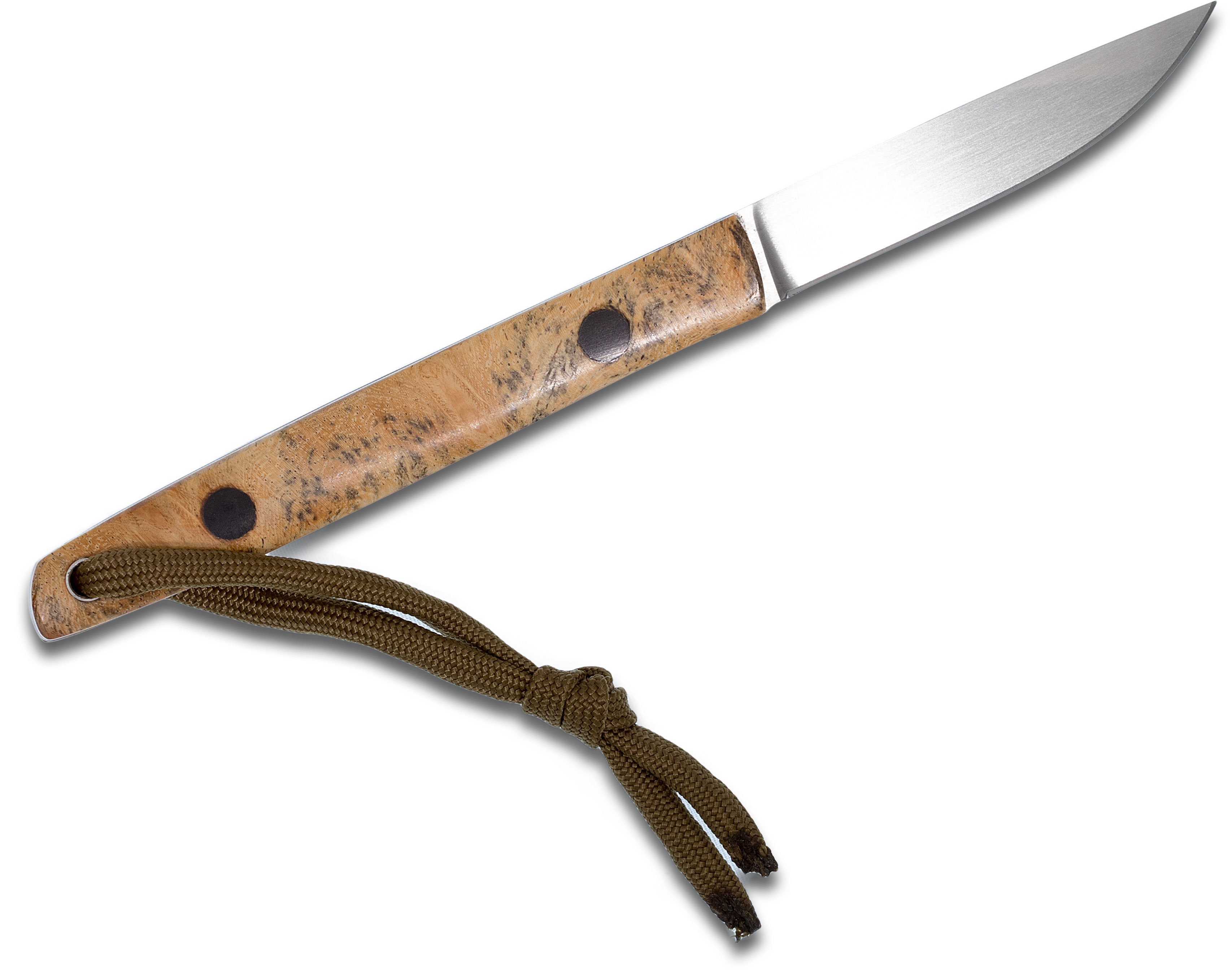 Hiroaki Ohta Custom OFB SS 65 Fixed Blade Knife 2.5" D2 Satin Drop