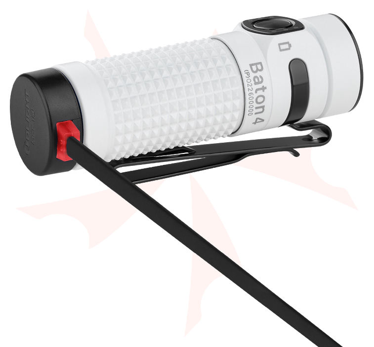 Olight Baton 4 Premium Edition Rechargeable LED Flashlight with