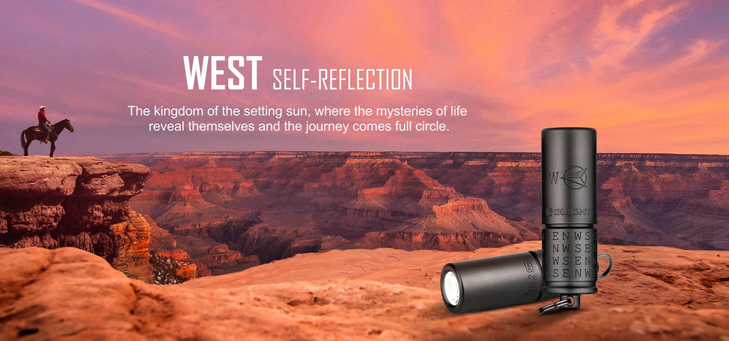 Olight i1R 2 Pro Cardinal Directions Rechargeable Keychain