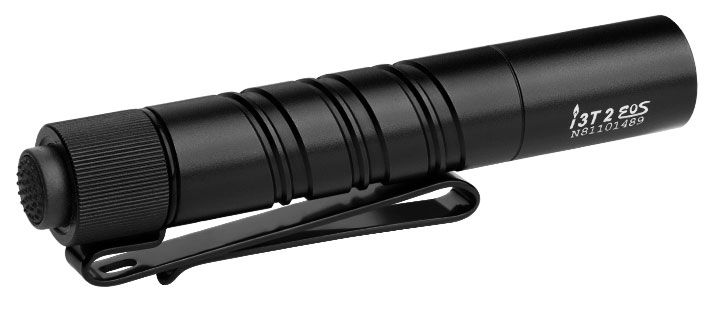 Olight i3T 2 EOS Slim LED Flashlight, Black, 200 Max Lumens (1 x 