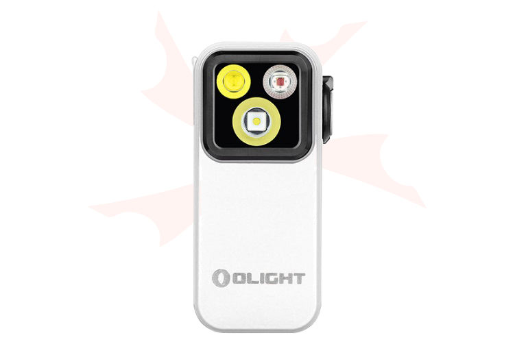 Olight Oclip Pro ホワイト OLIGHT Oclip Pro EDC Flashlight Clip-on Light, Rechargeable