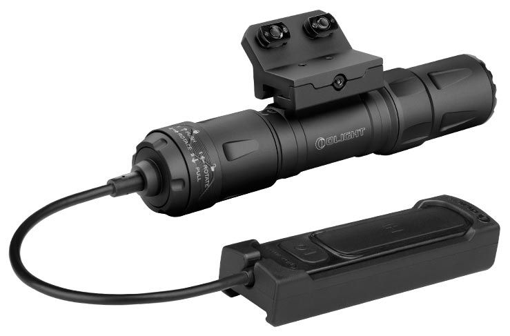 Olight Odin S M-LOK Rechargeable Tactical LED Weaponlight, Matte Black ...