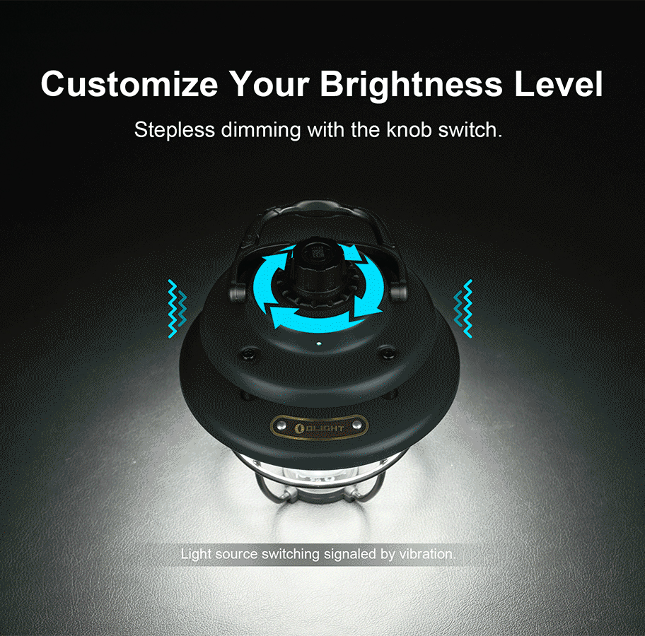 Olight OLantern Classic Mini Rechargeable LED Lantern, Forest