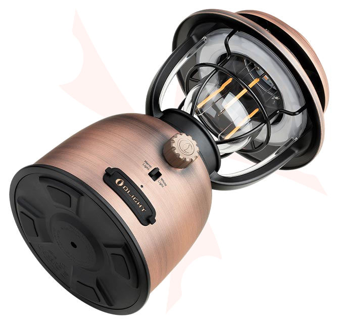 Olight OLantern Stretch Lantern, Vintage Copper, 500 Max Lumens