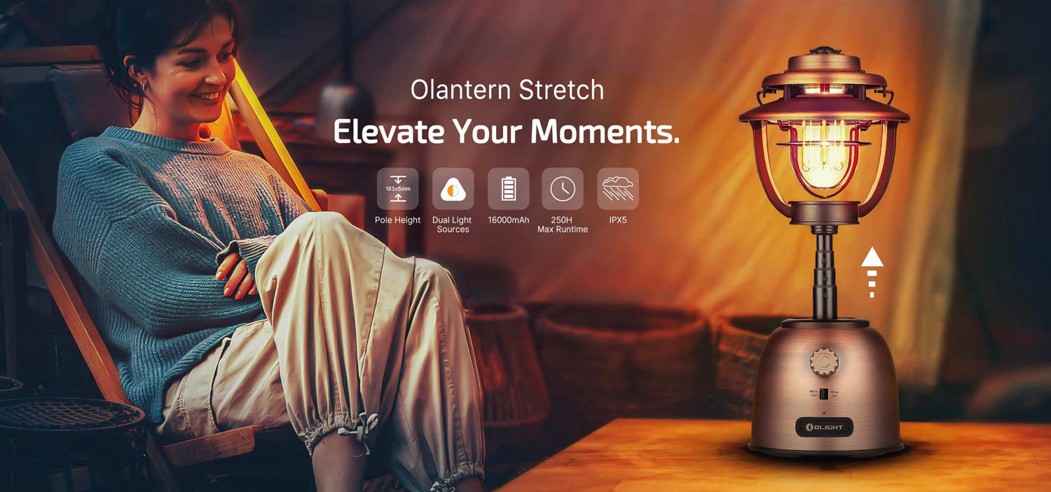 Olight Lantern Stretch 500ルーメン キャンプ用ランタン 楽天市場】OLIGHT(オーライト) Olantern Stretch 充電式 500