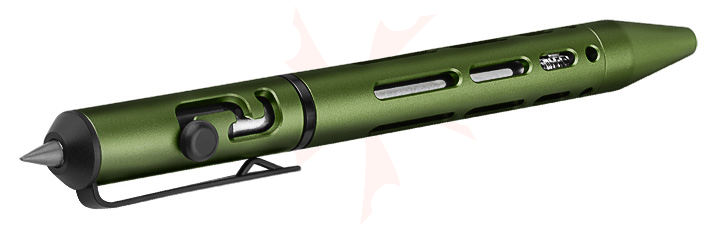 Olight O'Pen Mini 2 Bolt-Action Pen and Pencil in One, OD Green