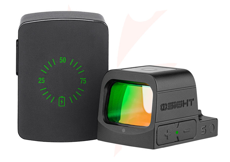 Olight Osight S Rechargeable Optic, Red Reticle, 2 MOA Dot and 32