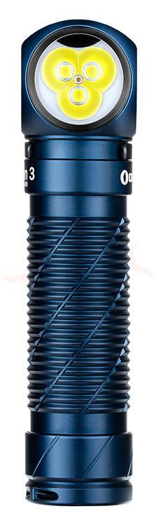 Olight Perun 3 Midnight Blue Right-Angle Rechargeable LED