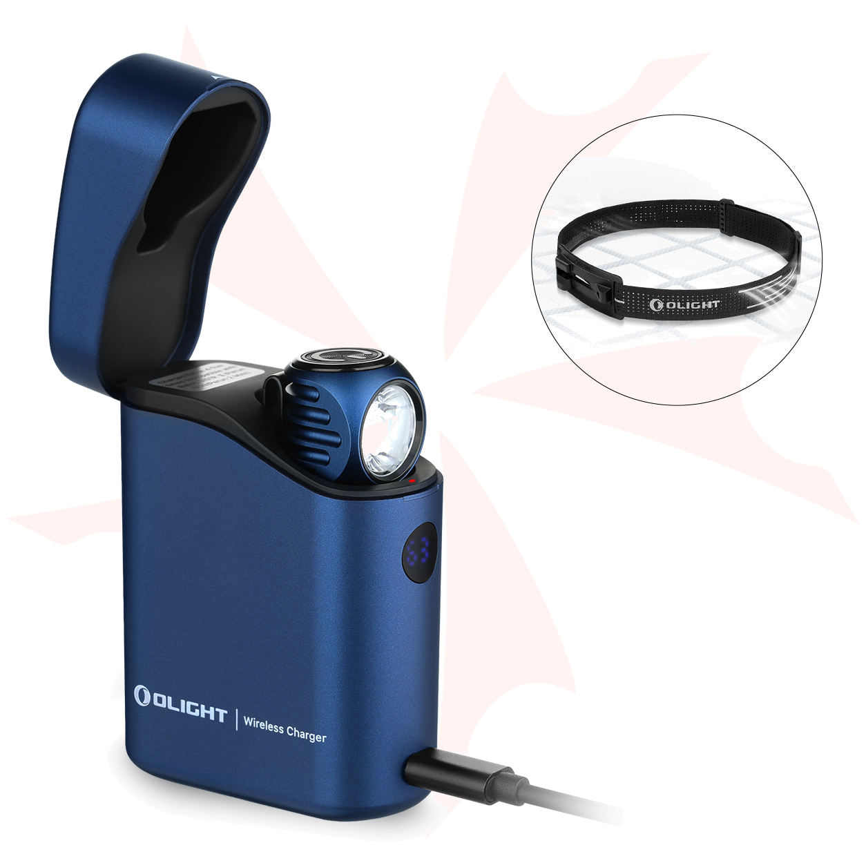 Olight Perun 3 Mini Premium Edition Right-Angle Rechargeable LED