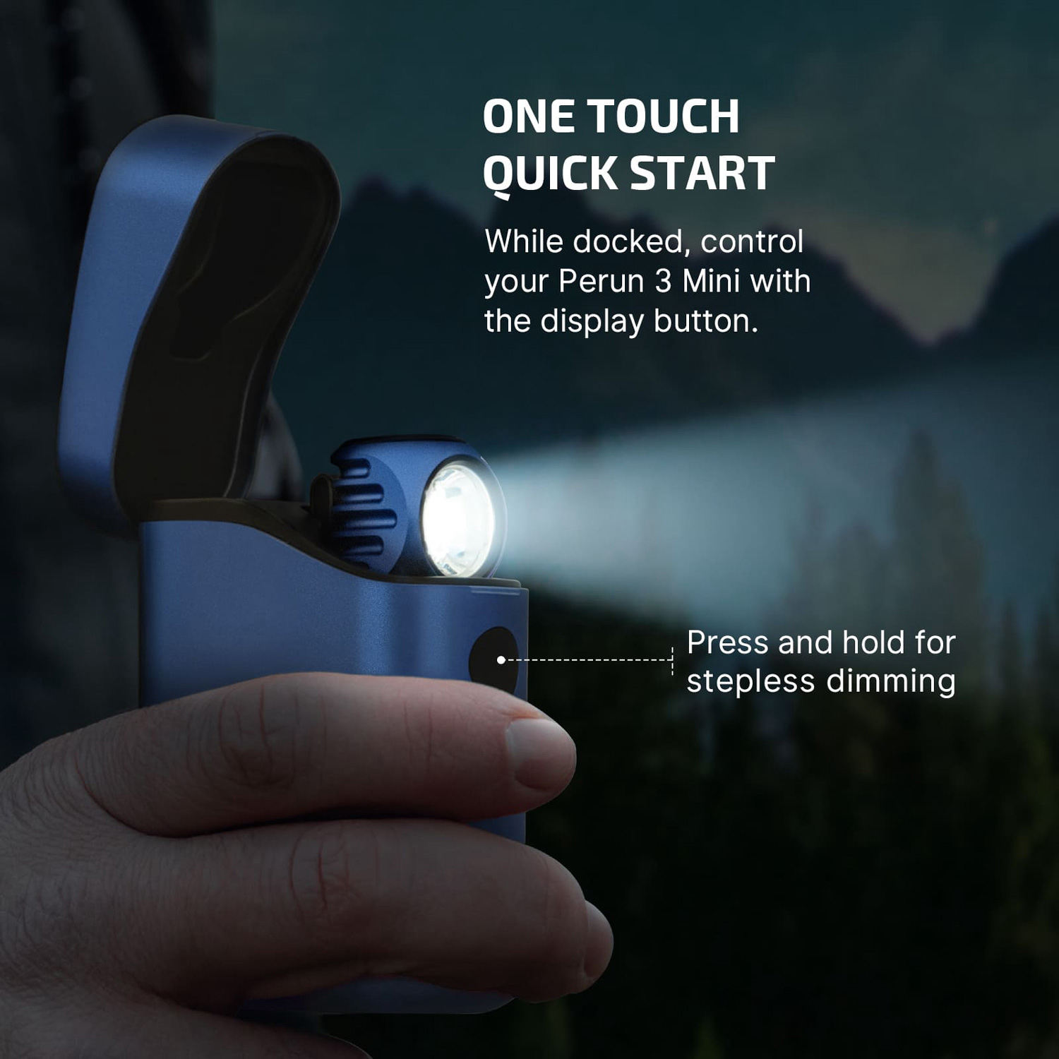 Olight Perun 3 Mini Premium Edition Right-Angle Rechargeable LED