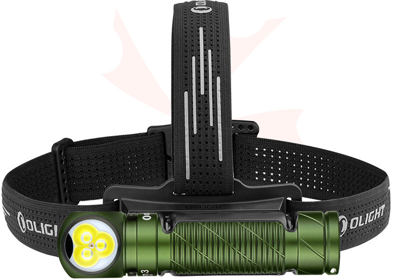 【新品未開封】 perun3 ヘッドライト オーライト olight グリーン Olight Perun 3 OD Green Right-Angle Rechargeable LED Flashlight