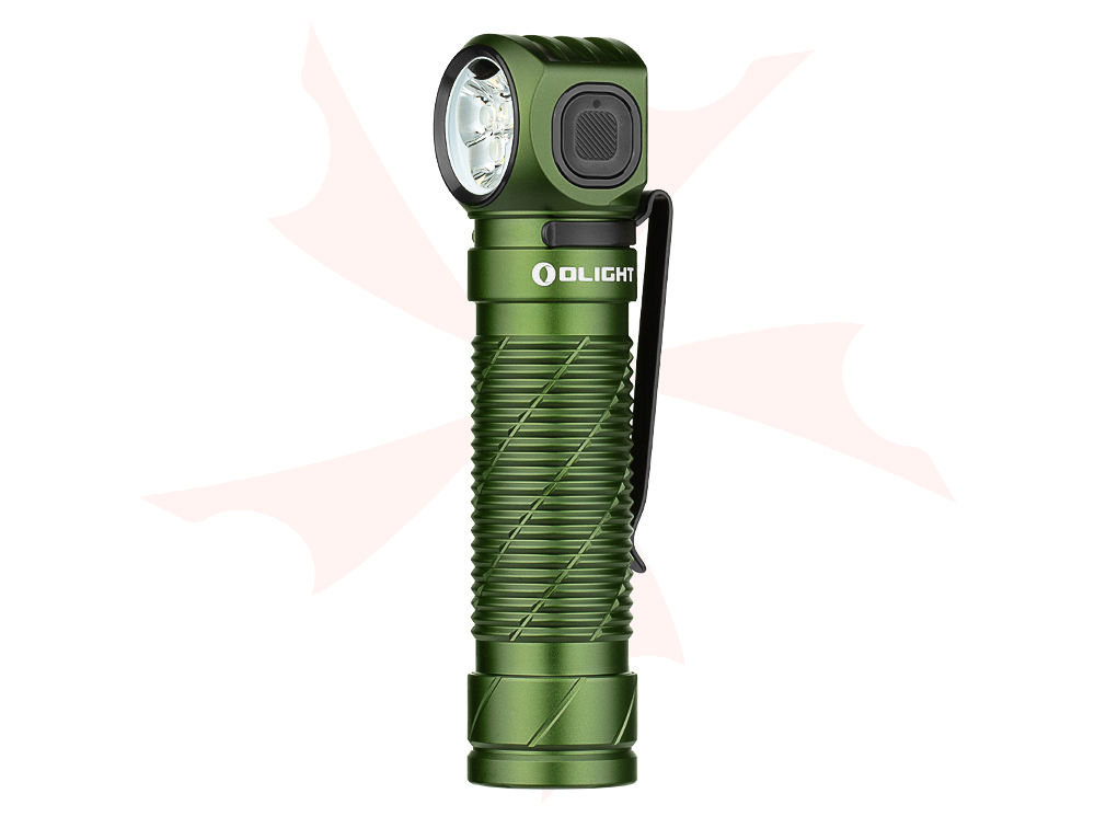 Olight Perun 3 OD Green Right-Angle Rechargeable LED Flashlight