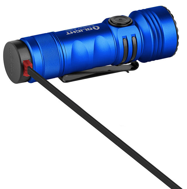 ⭐️新品未開封⭐️Olight Seeker 4 Mini ブルー　CW(昼光色) Olight Seeker 4 Mini Rechargeable Cool White LED Flashlight