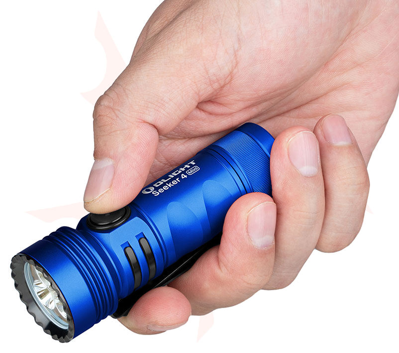 ⭐️新品未開封⭐️Olight Seeker 4 Mini ブルー　CW(昼光色) Olight Seeker 4 Mini Rechargeable Cool White LED Flashlight