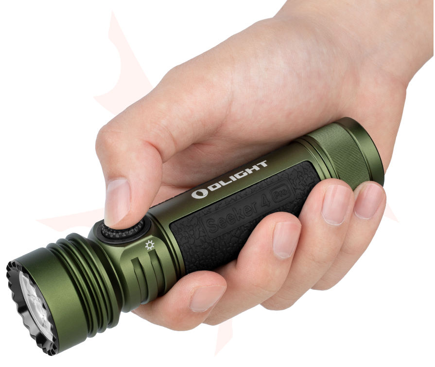 Olight Seeker 4 Pro Rechargeable Cool White LED Flashlight, OD