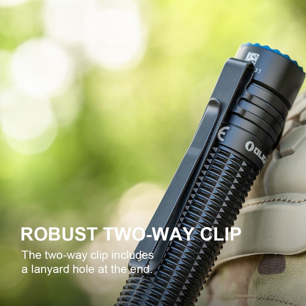 OLIGHT Warrior Mini3 Linterna táctica recargable de 1750 lúmenes con I1R 2  Pro Eos 180 lúmenes EDC recargable llavero linterna