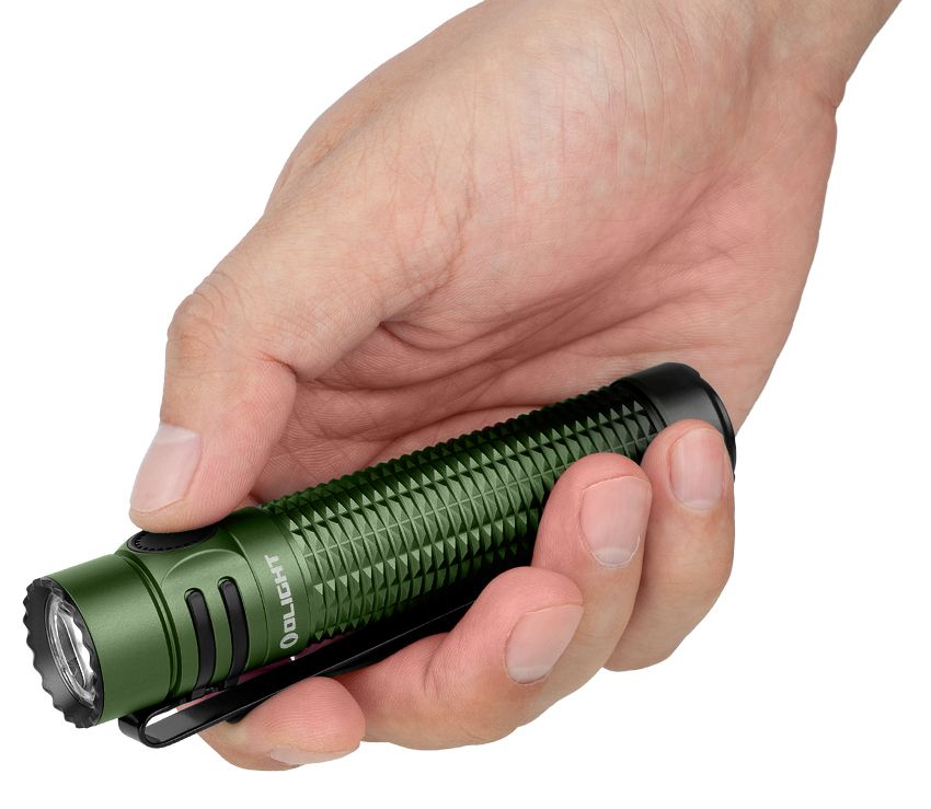 Olight Warrior Mini3 1750Lumen Tactical Flashlight Rechargeable with  L-Stand