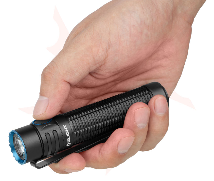 Olight Warrior Mini 3 Rechargeable LED Tactical Flashlight, Black