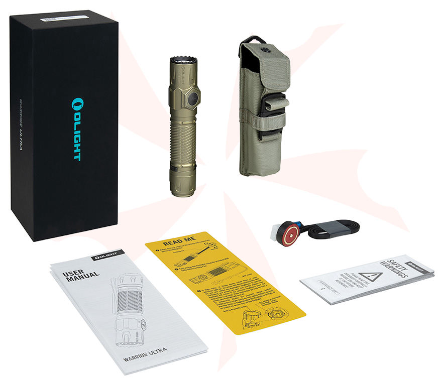 Olight Warrior Ultra Lightweight Tactical Rechargeable LED