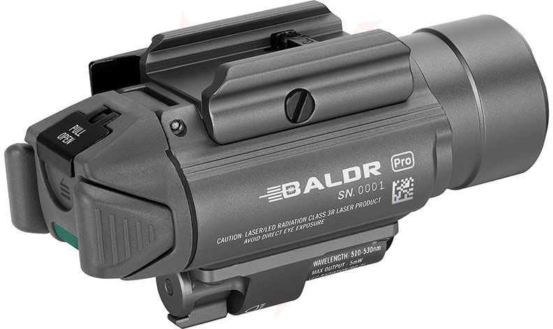 Olight Limited Edition Baldr Pro LED Weaponlight, Gunmetal