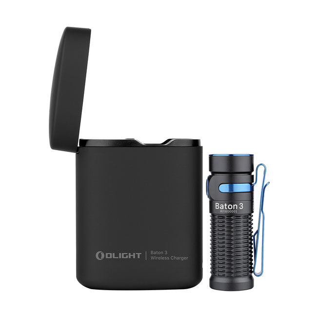Olight Baton 3 Premium Edition Rechargeable LED Flashlight with