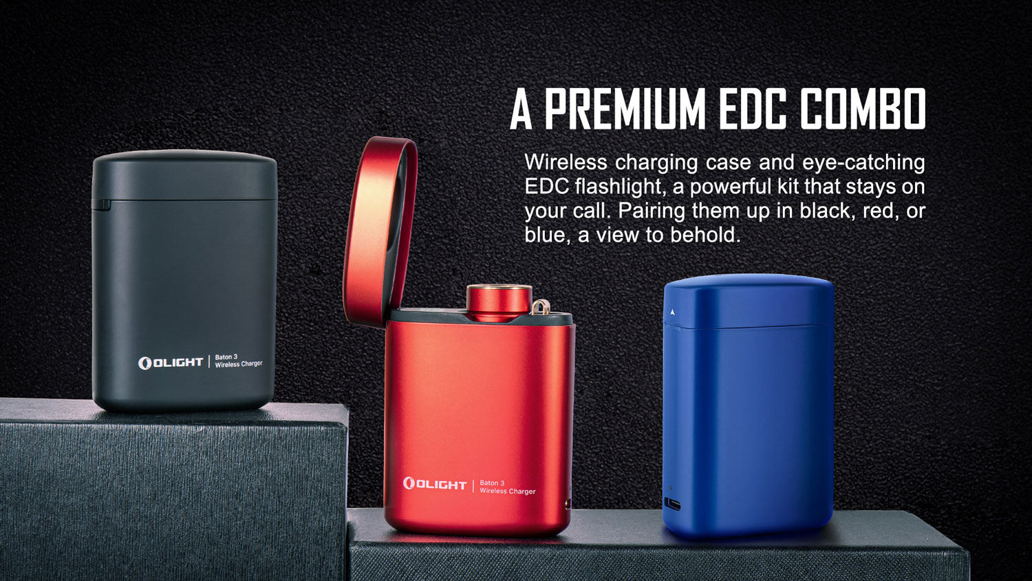 Baton 3 Premium Edition ★グラデーションパープル★ Olight Baton 3 Limited Edition Premium Edition Rechargeable