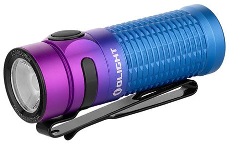 Olight Baton 3 Limited Edition Premium Edition Rechargeable LED Flashlight  with Portable Charging Case, Purple Gradient, 1200 Max Lumens - KnifeCenter  - Discontinued