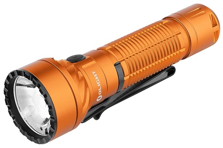 Olight Freyr Limited Edition Tactical RGB LED Flashlight, Orange 