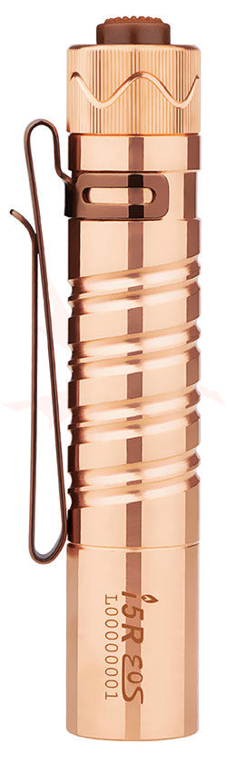 Olight i5R EOS EDC Rechargeable LED Flashlight, Copper, 350 Max