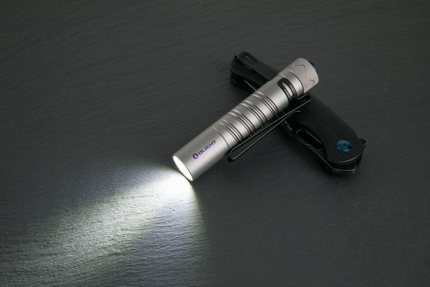 Olight i5R EOS Ti EDC Rechargeable LED Flashlight, 350 Max Lumens