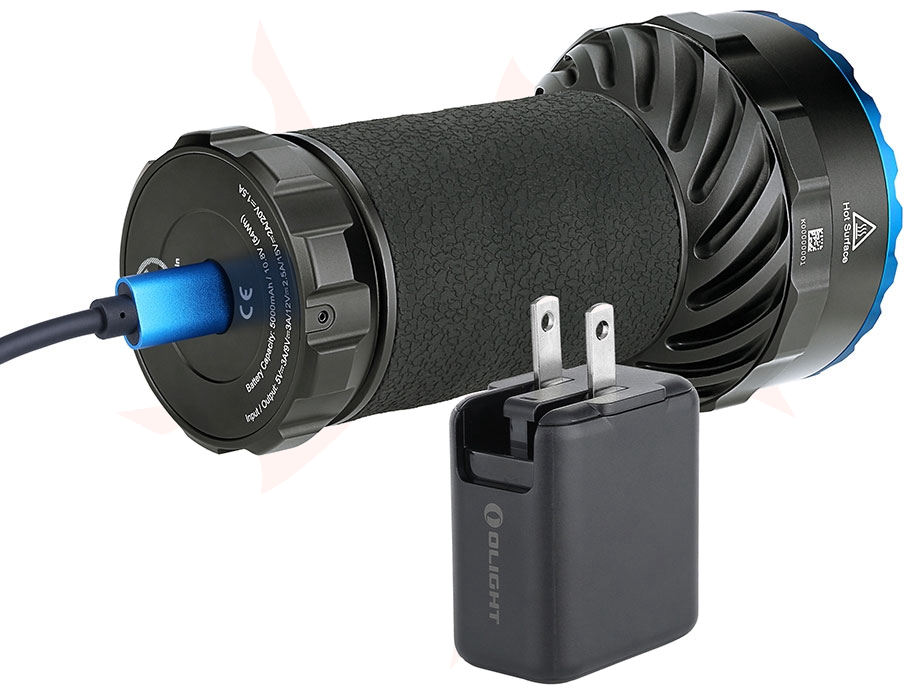 美品 14000ルーメン OLIGHT MARAUDER2 付属品完備 Olight Marauder 2 Variable-Output Rechargeable LED Floodlight