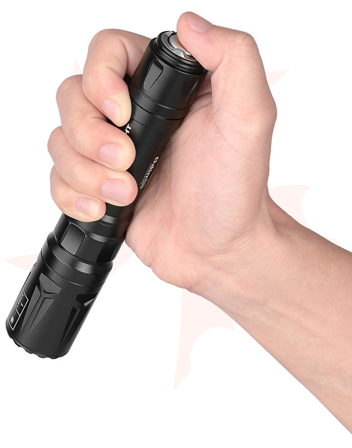 Olight Odin Turbo Rechargeable Tactical LEP Weaponlight, Black