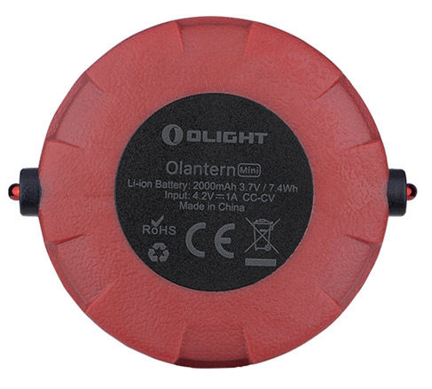 OLIGHT (オーライト) Olantern Mini : ワインレッド Olantern Mini 小型キャンプライト 軽量コンパクトモーション
