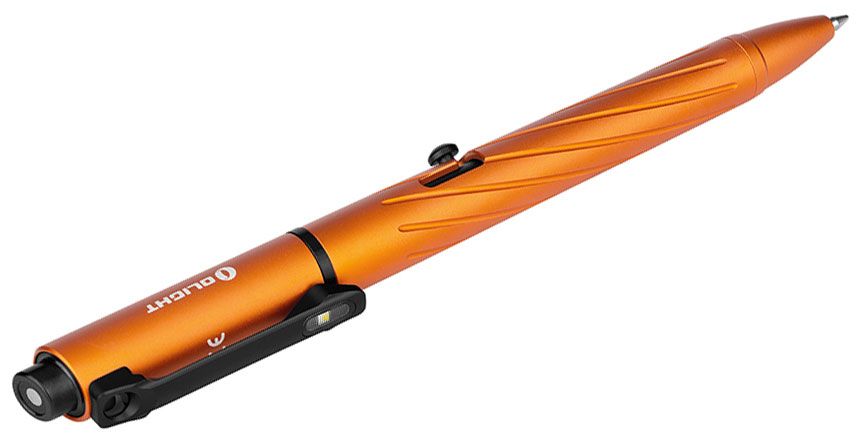 Olight OPen Pro Limited Edition Orange Penlight With Green Pointer 