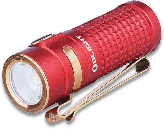1000 flashlight rechargeable site knifecenter.com Olight Limited Edition S1R II Baton Cree High Performance CW Rechargeable  LED Flashlight, Red, 1000 Max Lumens - KnifeCenter - S1R BATON II (RED)