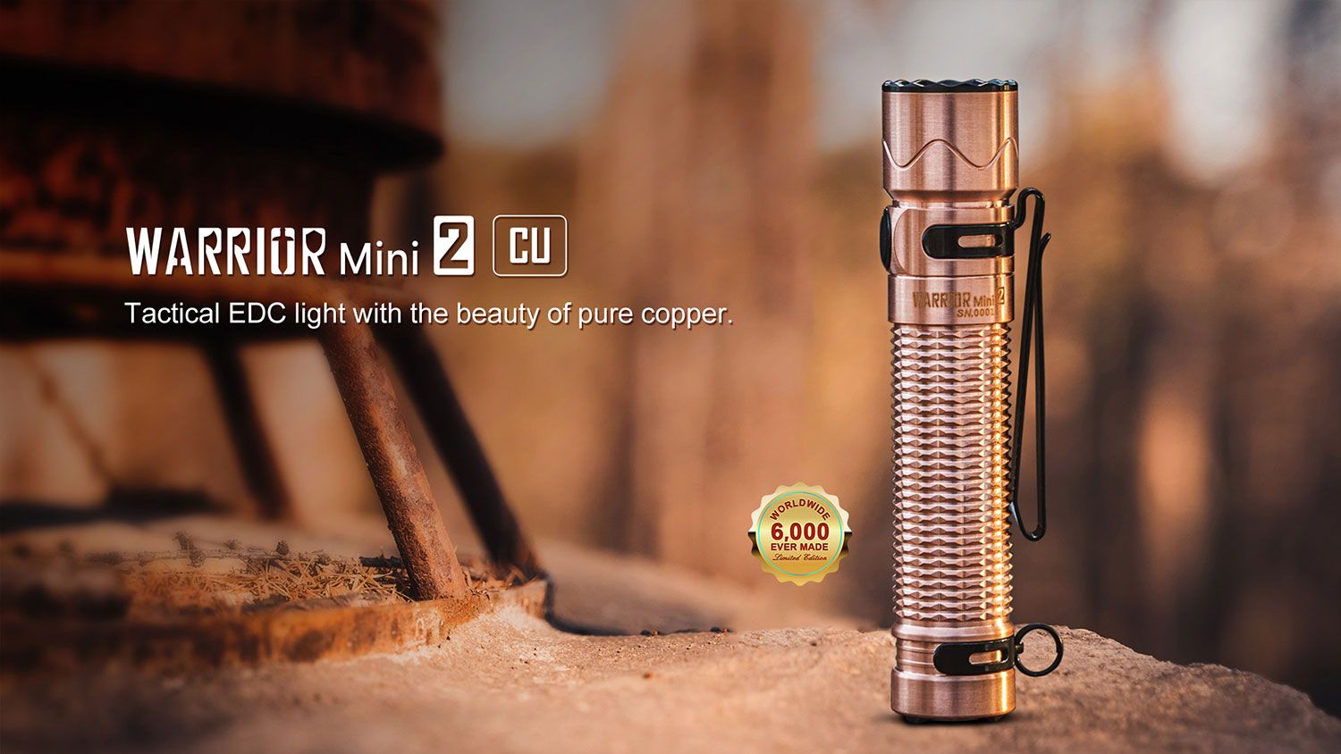 Olight Limited Edition Warrior Mini 2 Rechargeable LED Tactical