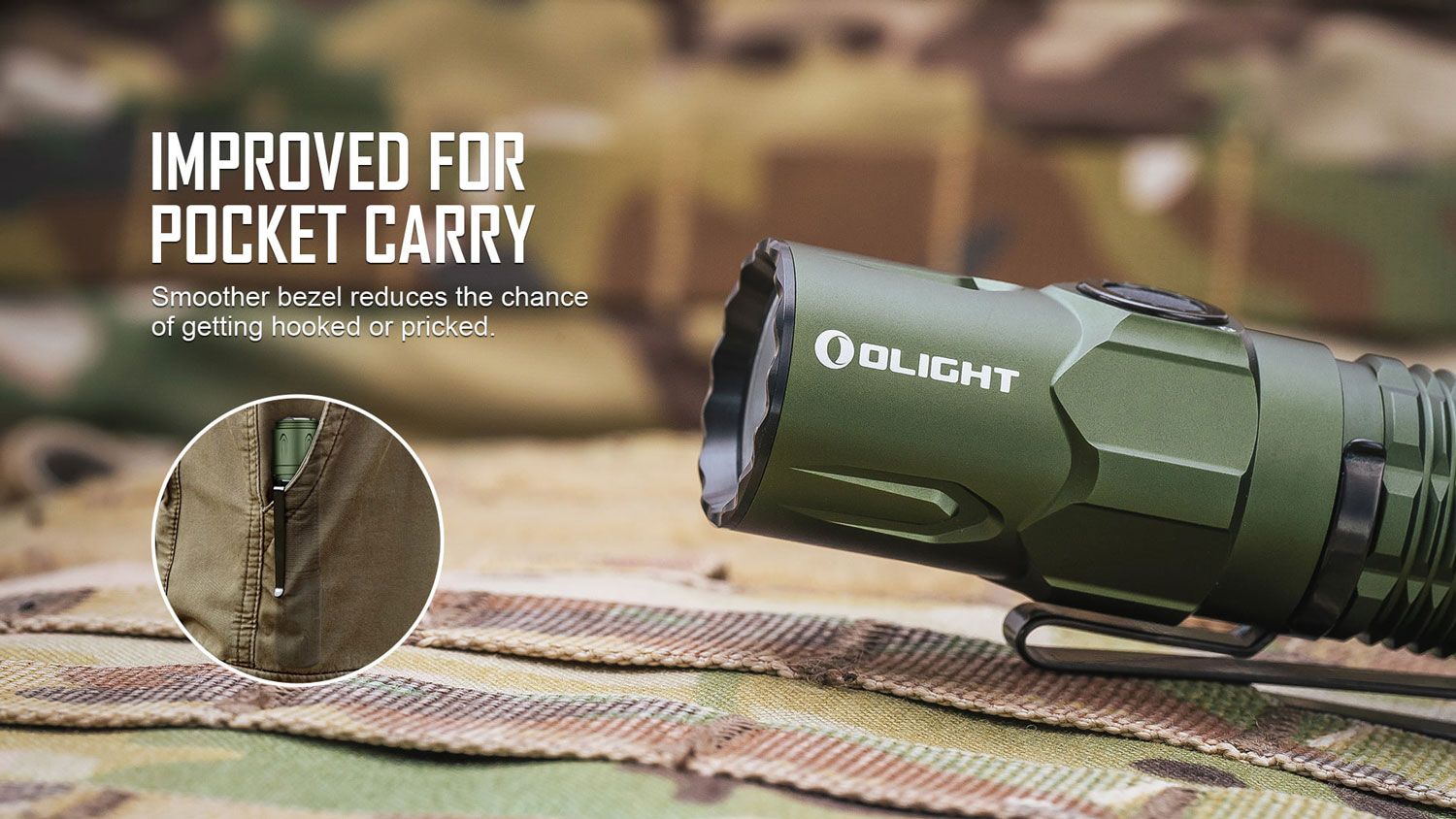 Olight Warrior 3S Limited Edition Tactical Rechargeable LED